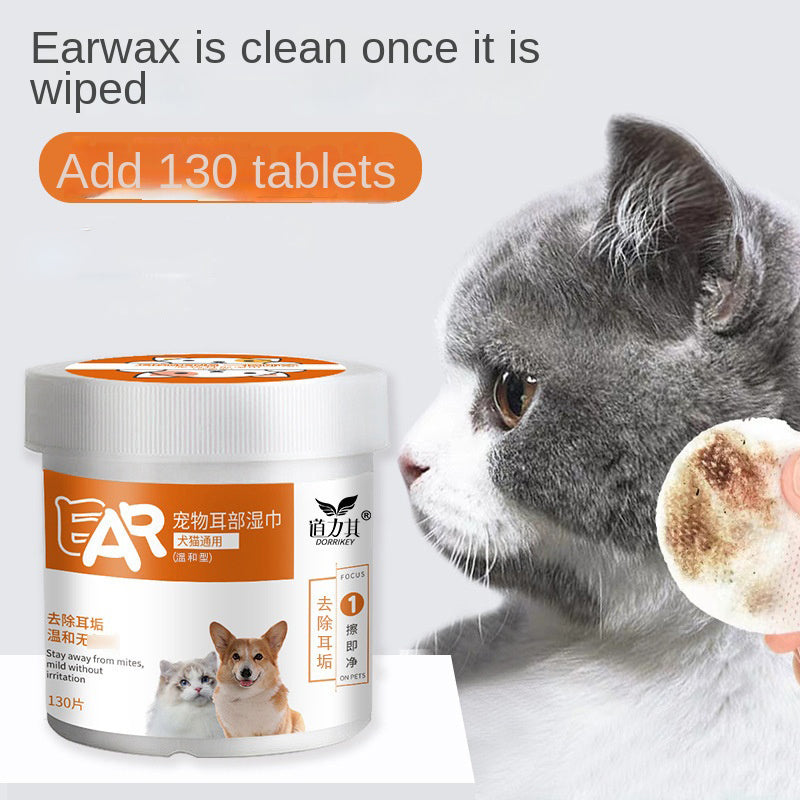 The Squeaky Clean Pet Wipes - Ear & Eye Wipes for Dogs & Cats! 🐾✨