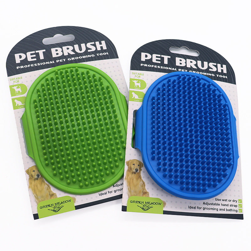 Silicone Bath Brush & Massage Comb for Dogs & Cats 🛁