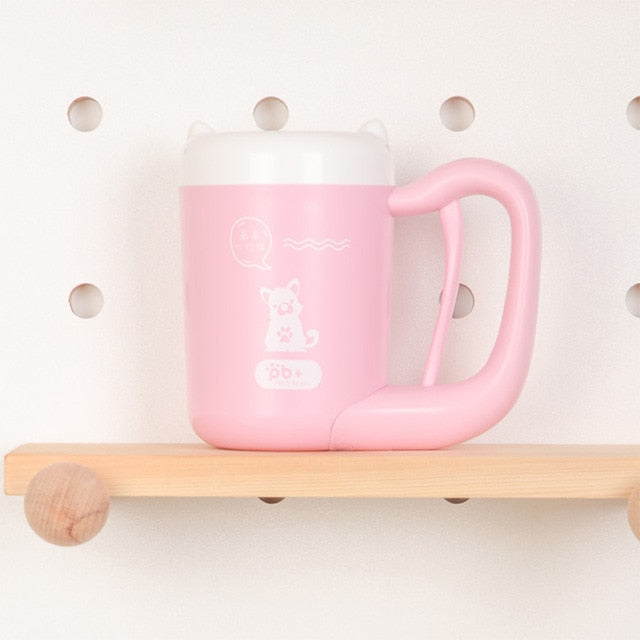 The Muddy Paws Silicone Paw Washer Cup - Clean Paws in Seconds! 🐾💧