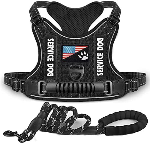 The CushionStep Shock-Absorbing Dog Harness - Comfy Vest Style! 🐶💨