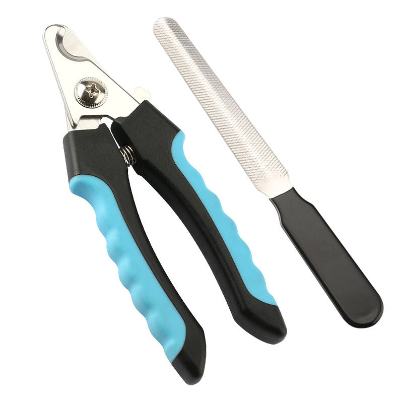 Pro Pet Nail Clippers with File - Trim Like a Groomer at Home! ✂️🐾