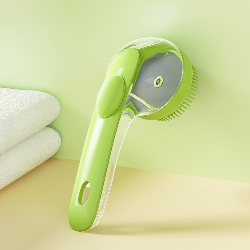 The Scrub-a-Dub Pet Bath Brush - Silicone Massage & Lather Tool! 🛁🐾