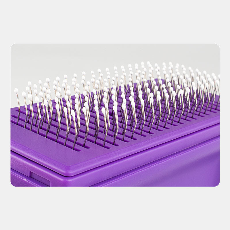 The Shed Happens Self-Cleaning Pet Comb - Tangle & Fur Buster! 🐾✨