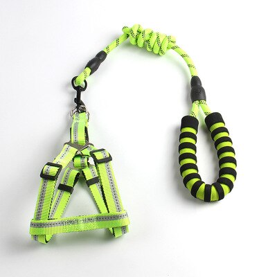 The SafeWalk Reflective Dog Leash - Heavy-Duty Nylon Walking Leash for Large Dogs! 🐶🔦