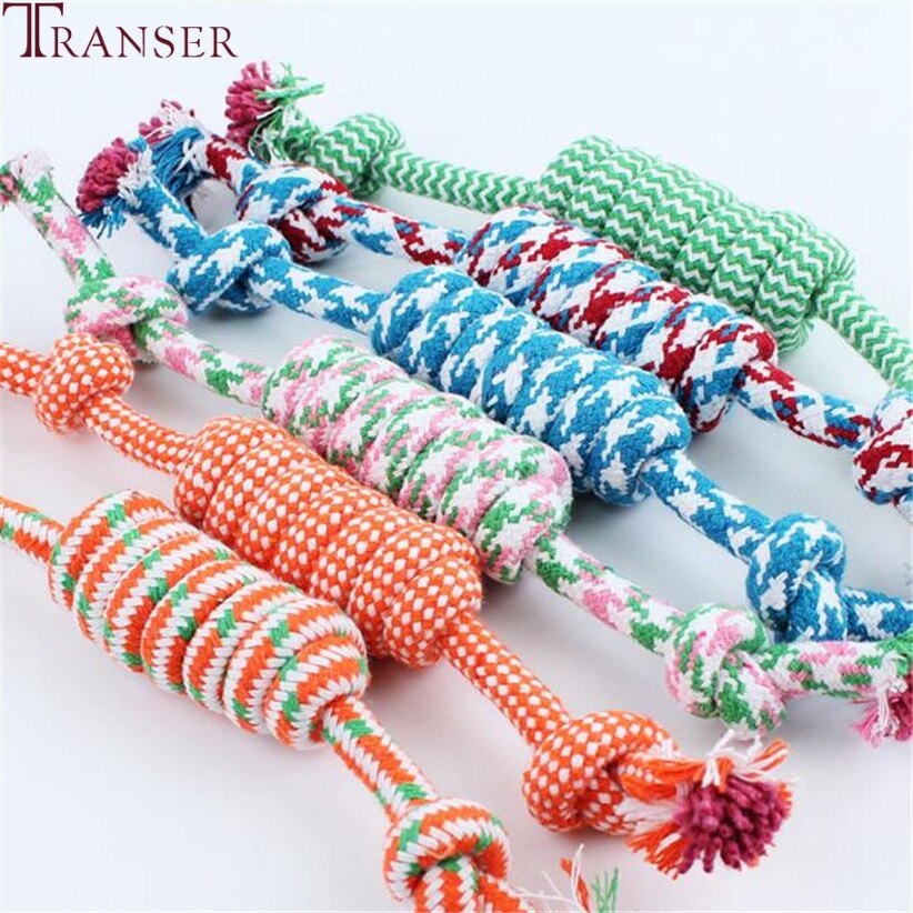 KnotFest Cotton Rope Chew Toy 🧶🐶 — Braided Knot Ball for Teeth Cleaning & Tug-of-War Play