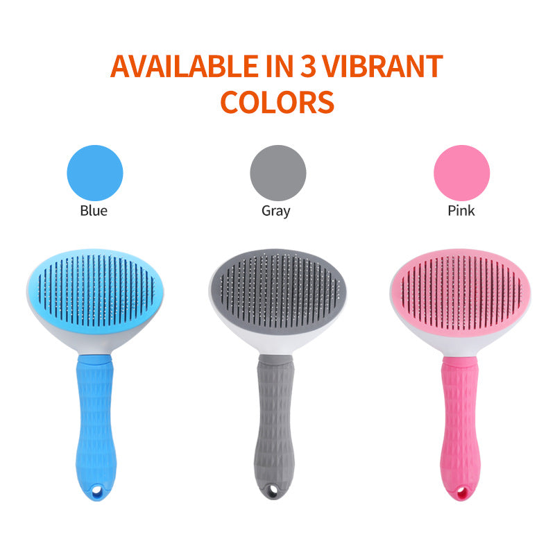 The Magic Self-Cleaning Pet Comb - One Click & Fur Gone! 🪄🐾
