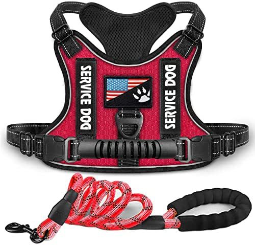 The CushionStep Shock-Absorbing Dog Harness - Comfy Vest Style! 🐶💨
