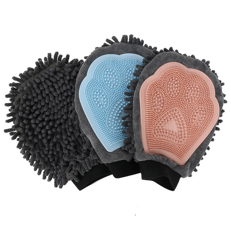 The Ultimate Pet Spa Glove - Wash, Massage & Groom in One! 🧤✨