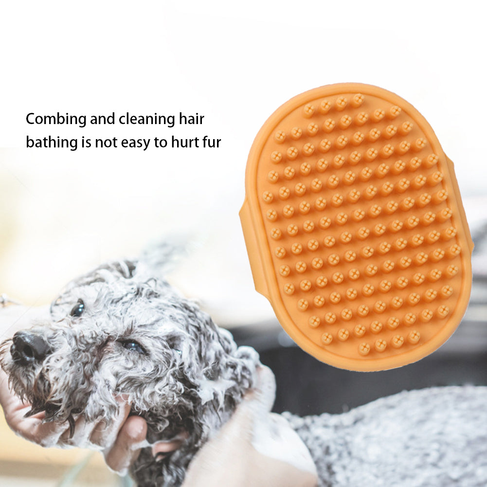 Scrub-a-Dub Pet Bath Glove - Massage, Deshed & Groom Like a Pro! 🧤🐾