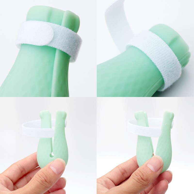 The No-Scratch Bath Boots for Cats - Grooming Just Got Safer! 🐱💚