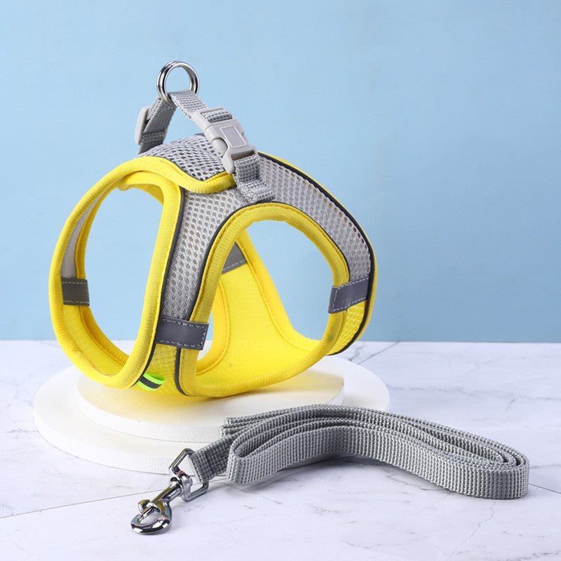 The Purrfect Fit Cat Harness & Leash Set - Soft, Reflective & Escape-Proof! 🐱✨