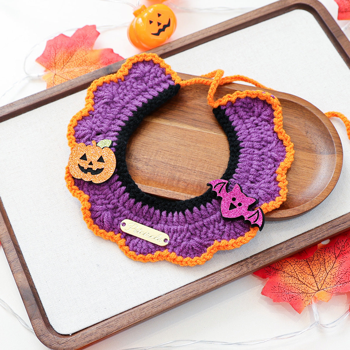 Halloween Spooky Bandana & Collar Scarf for Dogs & Cats 🎃