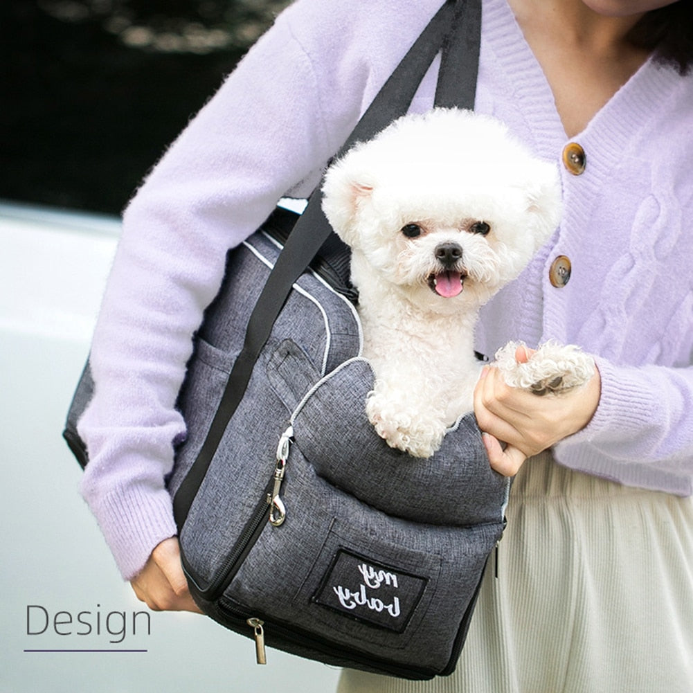 🚗🐾 Cozy Car Console Pet Seat – Portable Travel Bed & Booster for Dogs & Cats!