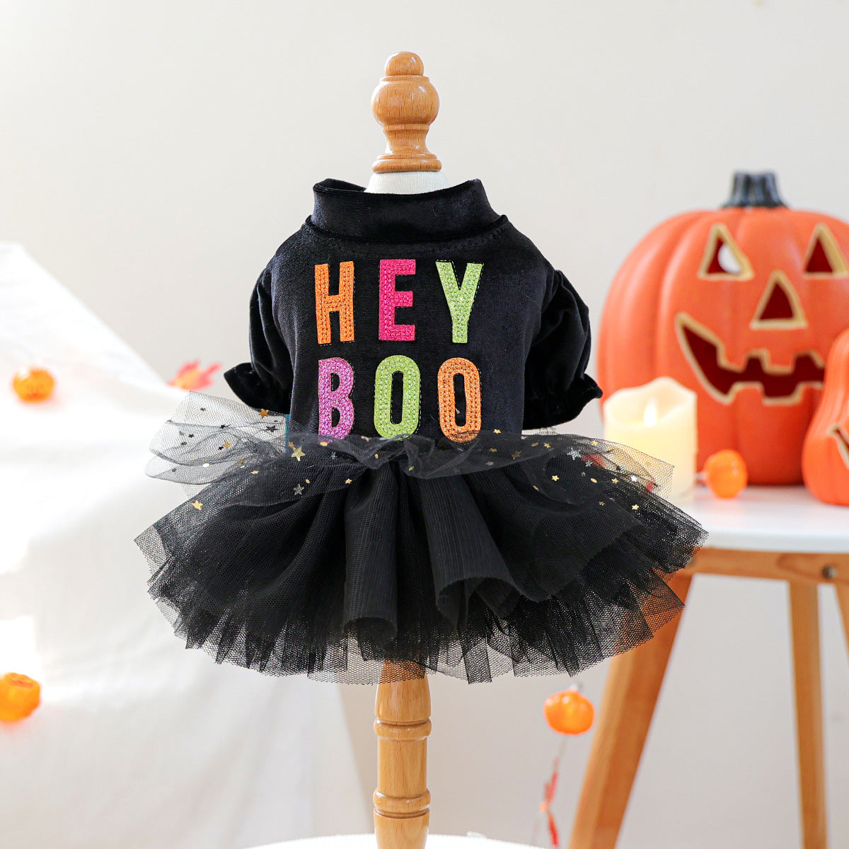 Spooky Princess Halloween Tutu Dress for Small Dogs & Cats 🎃👑