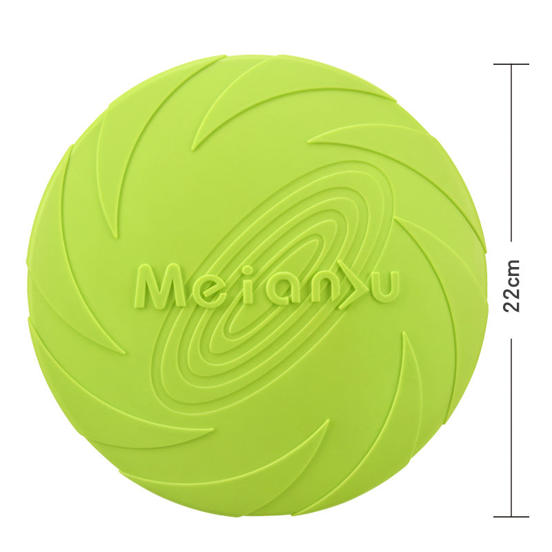 FetchFly Dog Frisbee 🥏🐶 — Soft Bite-Resistant TPR Flying Disc for Fetch & Training