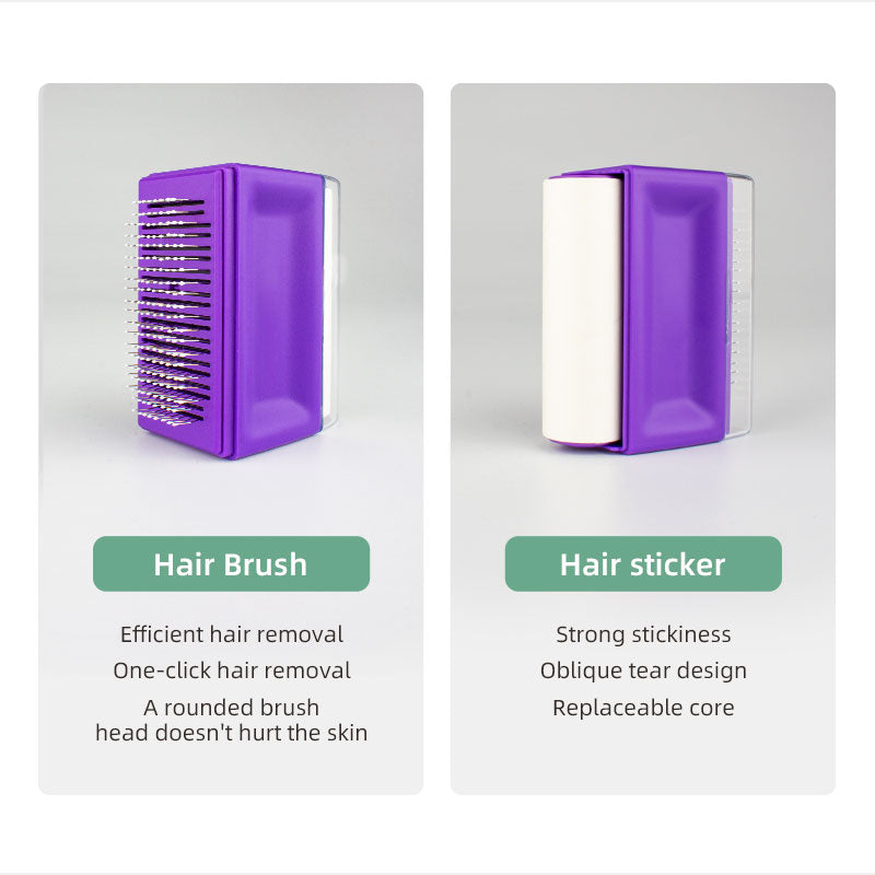 The Shed Happens Self-Cleaning Pet Comb - Tangle & Fur Buster! 🐾✨