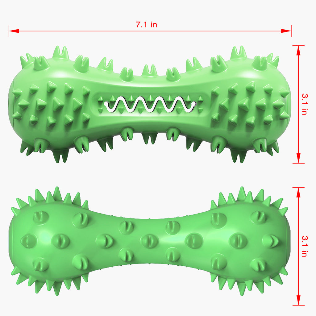 GrindGuard TPR Molar Chew Stick 🦷🐶 — Squeaky Teeth-Cleaning Bone Toy for Dogs