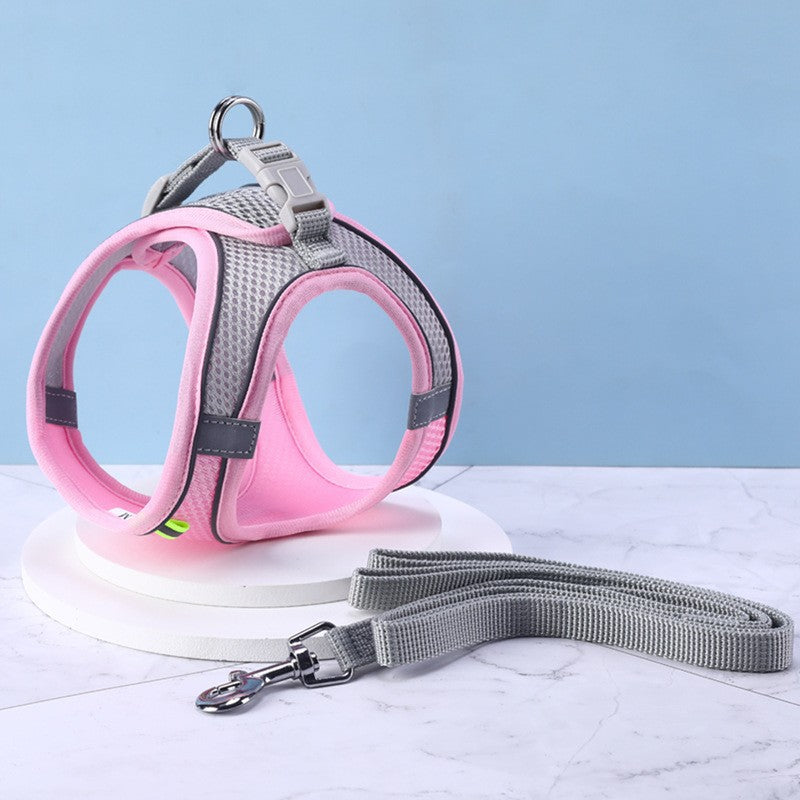 The Purrfect Fit Cat Harness & Leash Set - Soft, Reflective & Escape-Proof! 🐱✨