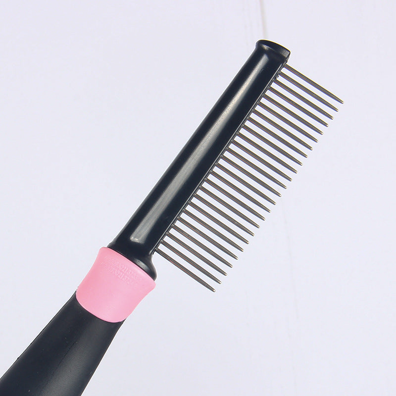 The Tangle Tamer Stainless Steel Dog Comb - Knot Busting Made Easy! 🐶✨
