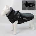 The RainRover Dog Jacket - Waterproof, Reflective & Fur-Collared for Big Dogs! 🐾🌧️