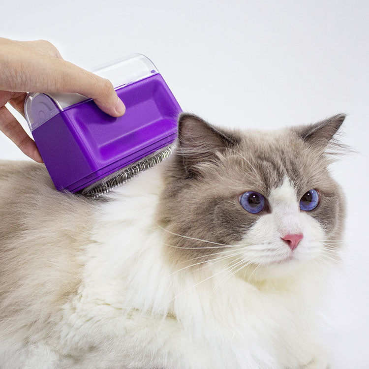 The Shed Happens Self-Cleaning Pet Comb - Tangle & Fur Buster! 🐾✨