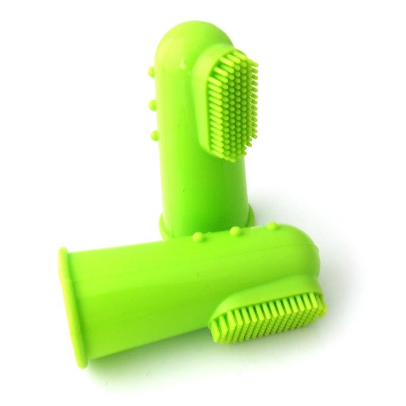Finger Toothbrush for Dogs & Cats - Fresh Breath Starts Here! 🦷