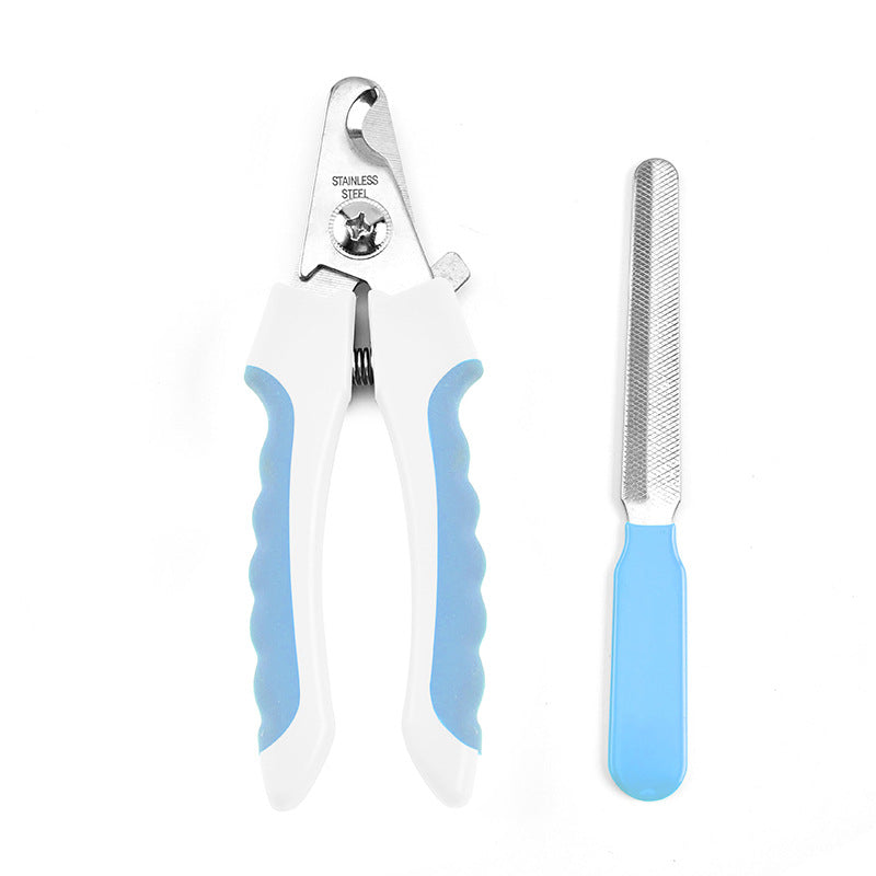 Pro Pet Nail Clippers with File - Trim Like a Groomer at Home! ✂️🐾