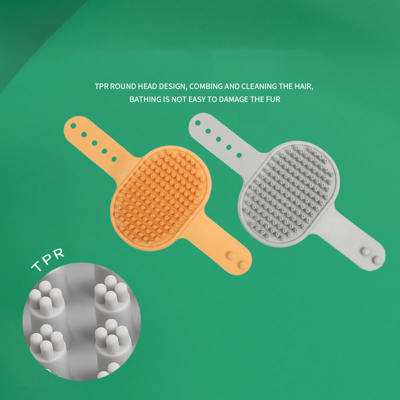 Scrub-a-Dub Pet Bath Glove - Massage, Deshed & Groom Like a Pro! 🧤🐾