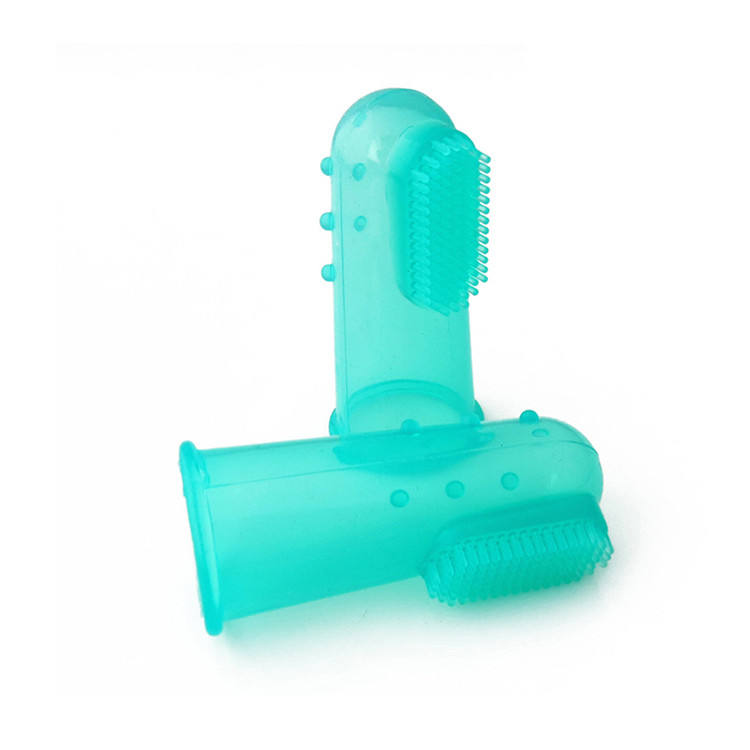 Finger Toothbrush for Dogs & Cats - Fresh Breath Starts Here! 🦷