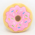 DonutDream Plush Squeaky Dog Toy 🥩🐶 — Soft Holiday Donut Chew & Comfort Toy