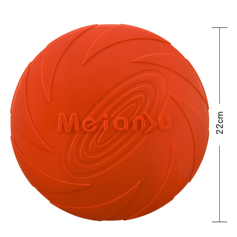 FetchFly Dog Frisbee 🥏🐶 — Soft Bite-Resistant TPR Flying Disc for Fetch & Training
