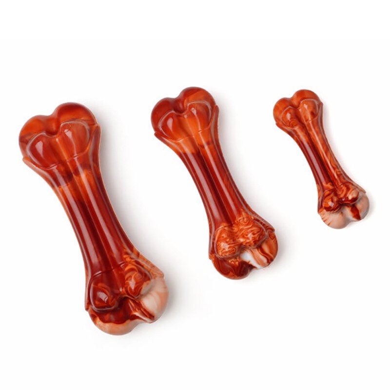 ChompGuard Beef Bone Chew Toy 🦴🐶 — Indestructible TPU Dog Bone for Aggressive Chewers