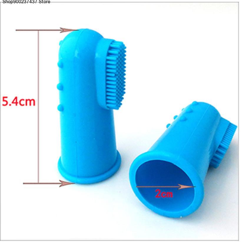 Finger Toothbrush for Dogs & Cats - Fresh Breath Starts Here! 🦷