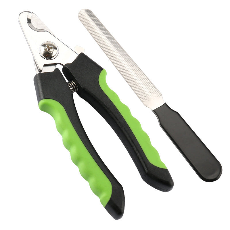 Pro Pet Nail Clippers with File - Trim Like a Groomer at Home! ✂️🐾