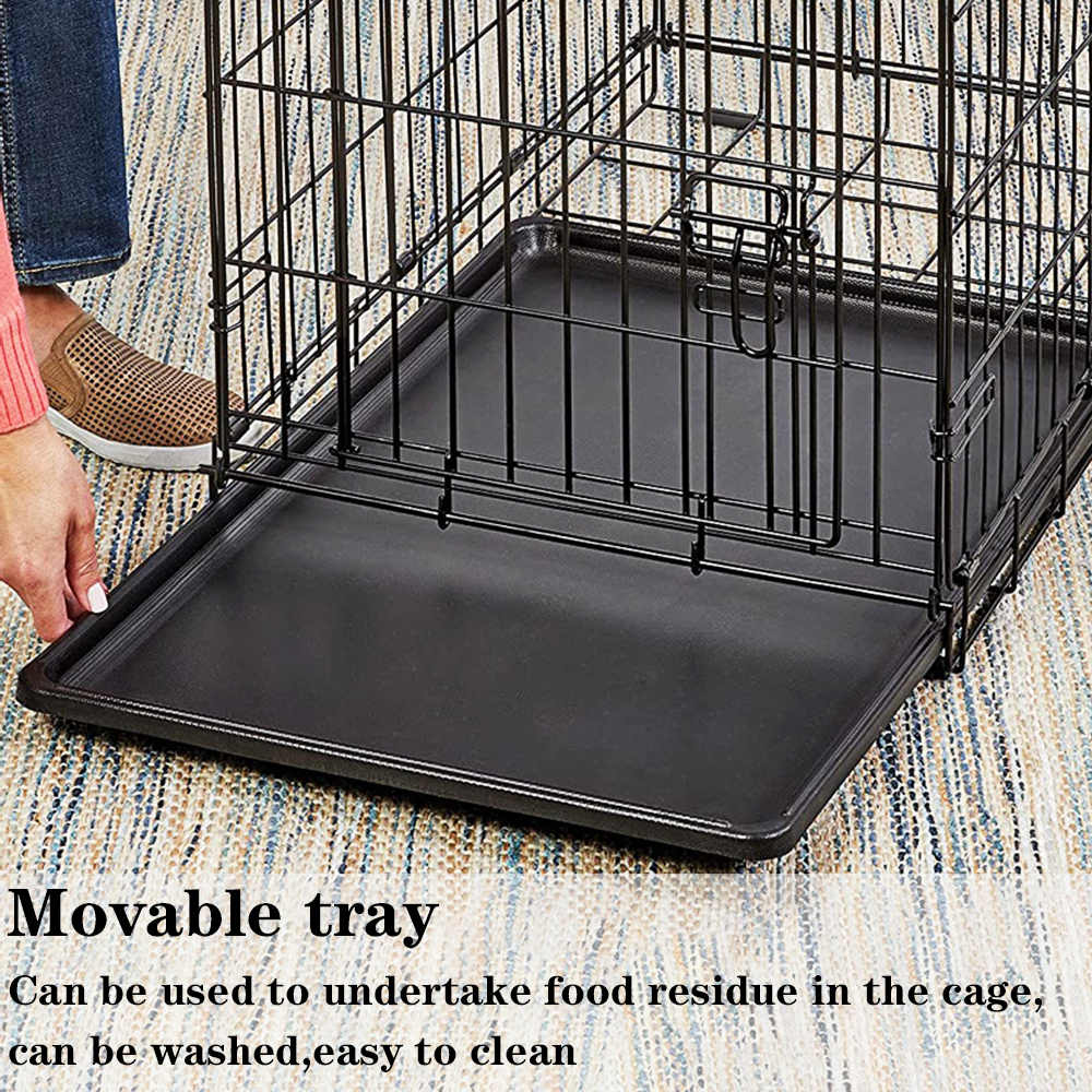 Fold & Go: Heavy-Duty Folding Wire Dog & Cat Cage