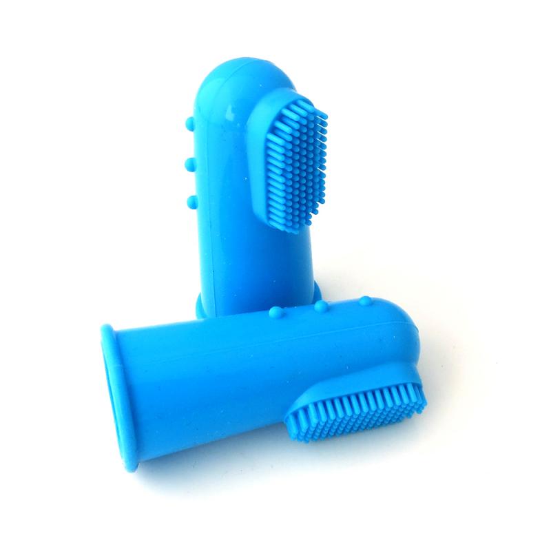 Finger Toothbrush for Dogs & Cats - Fresh Breath Starts Here! 🦷