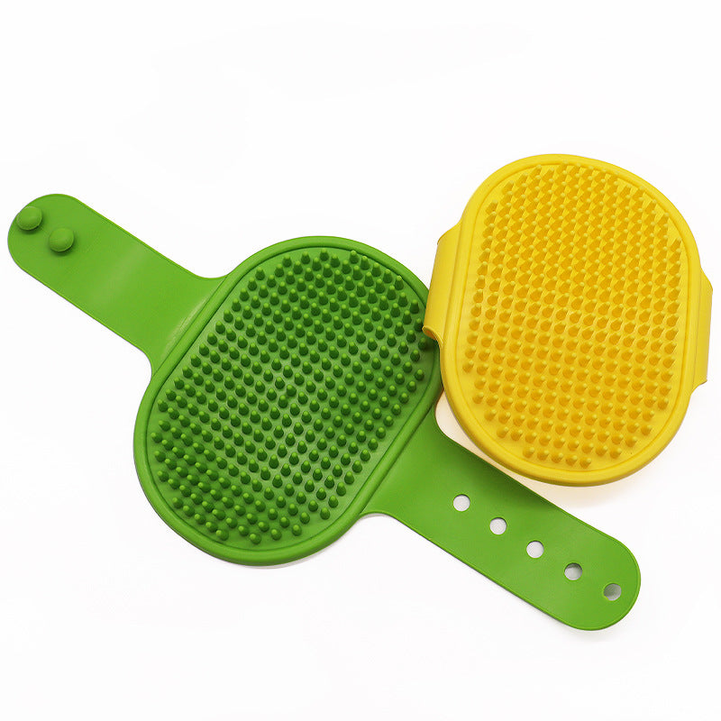 Silicone Bath Brush & Massage Comb for Dogs & Cats 🛁