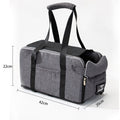 🚗🐾 Cozy Car Console Pet Seat – Portable Travel Bed & Booster for Dogs & Cats!