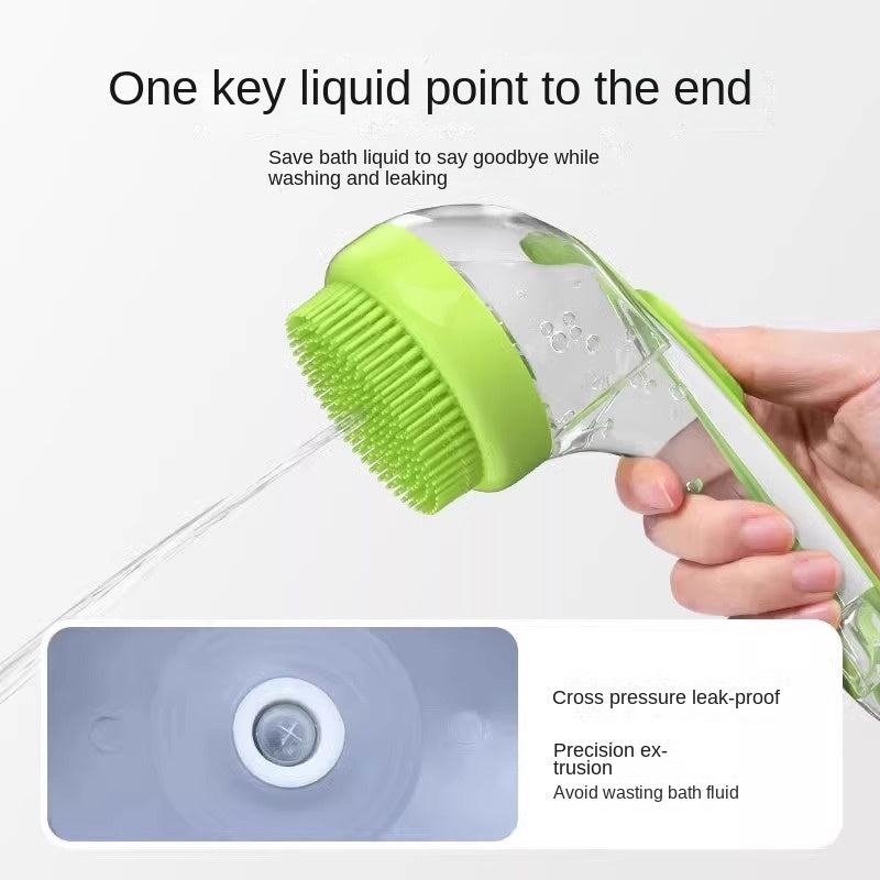 The Scrub-a-Dub Pet Bath Brush - Silicone Massage & Lather Tool! 🛁🐾