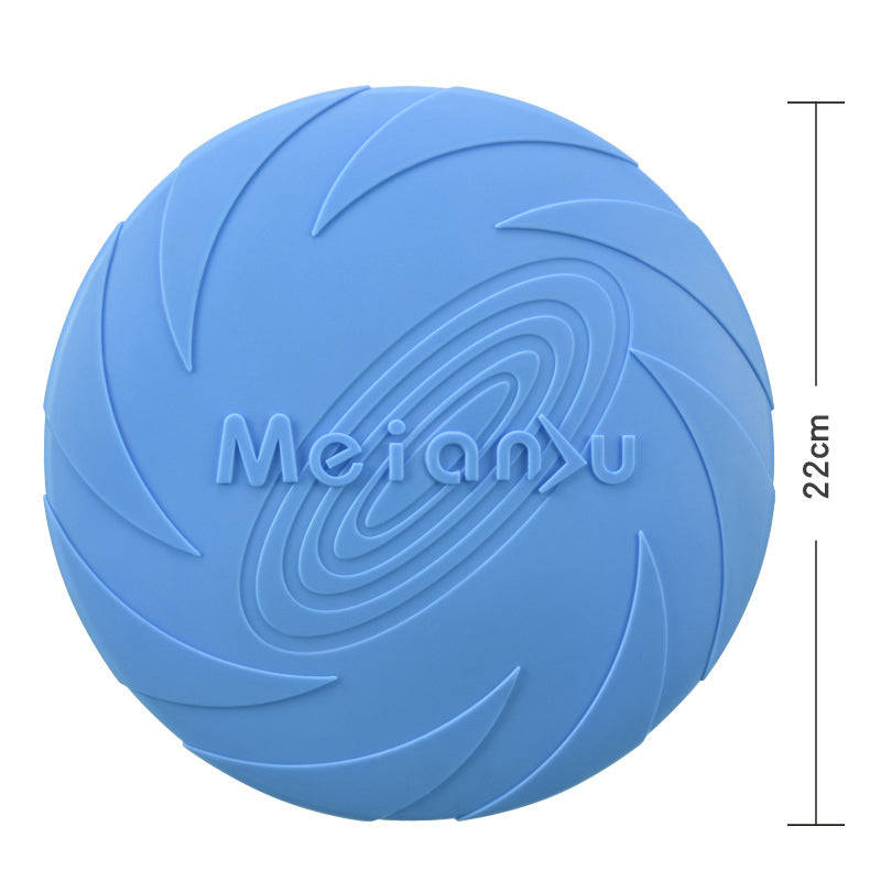 FetchFly Dog Frisbee 🥏🐶 — Soft Bite-Resistant TPR Flying Disc for Fetch & Training