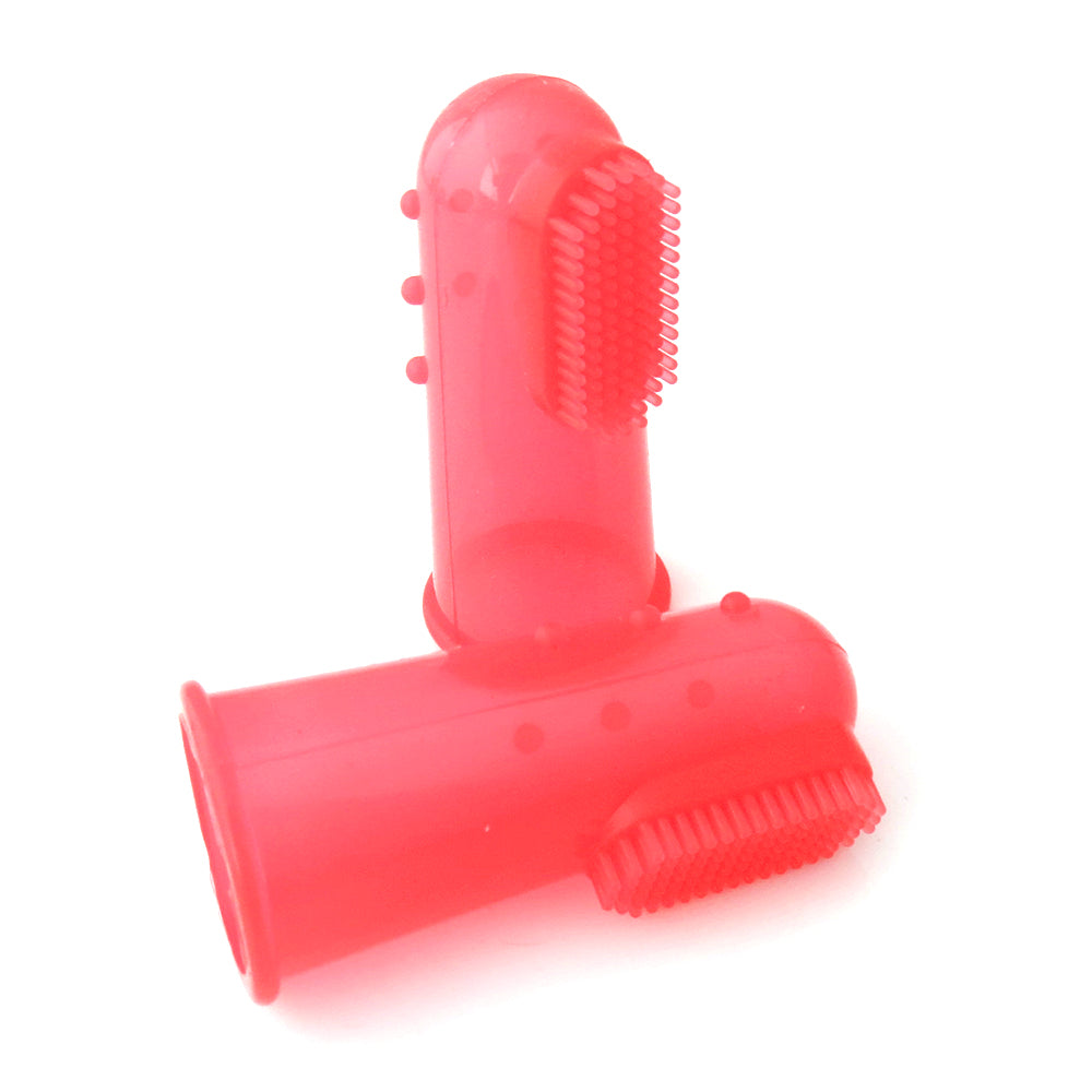 Finger Toothbrush for Dogs & Cats - Fresh Breath Starts Here! 🦷