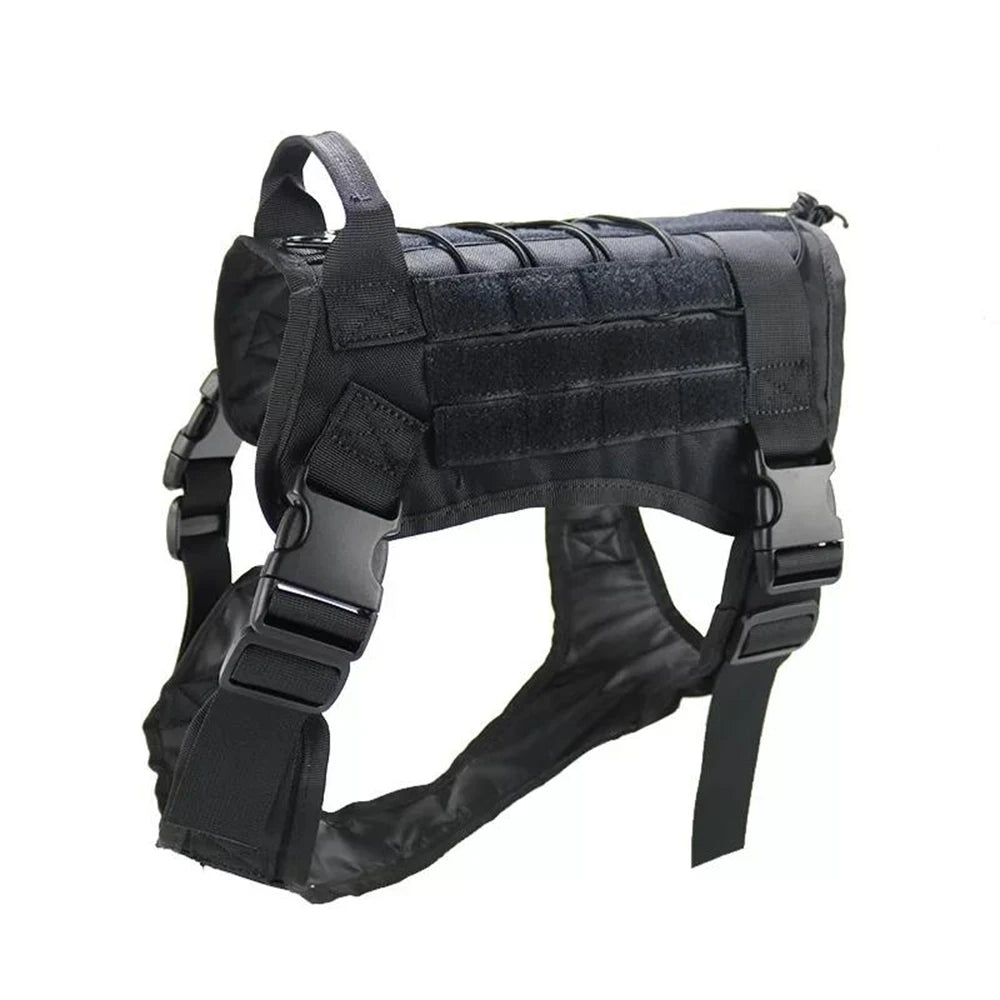 The TactiPup Dog Vest - Breathable Military-Style Harness for Active Dogs! 🐾🎖️