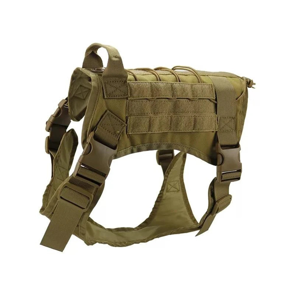 The TactiPup Dog Vest - Breathable Military-Style Harness for Active Dogs! 🐾🎖️