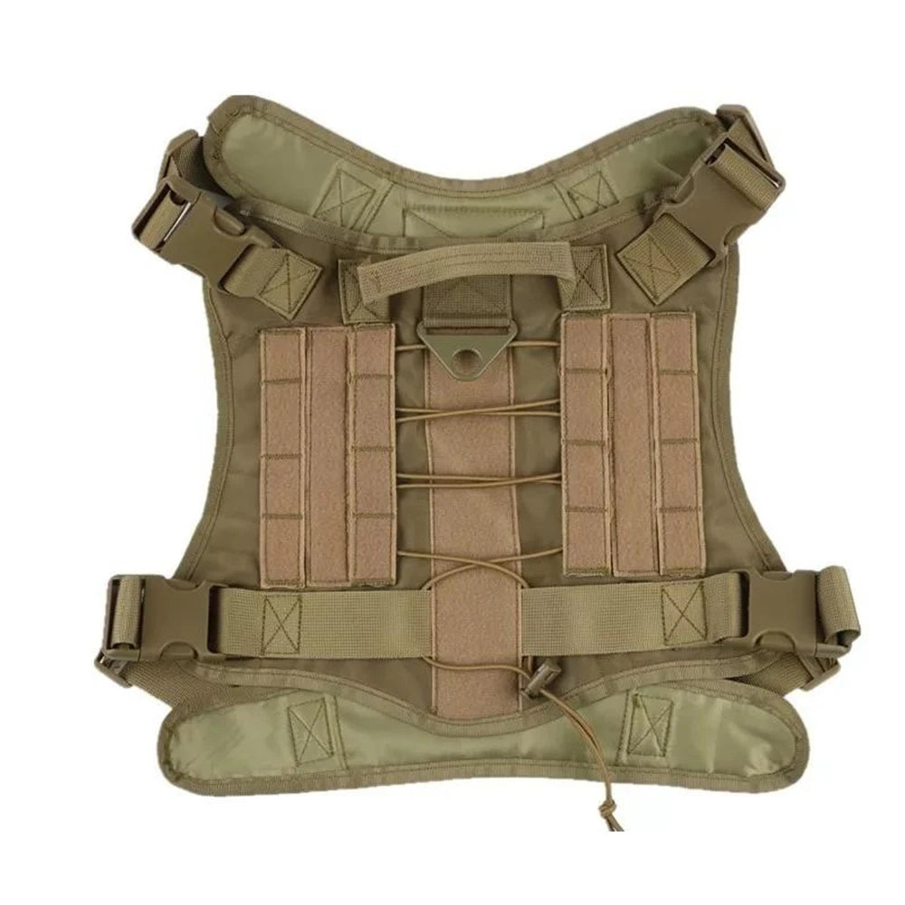 The TactiPup Dog Vest - Breathable Military-Style Harness for Active Dogs! 🐾🎖️