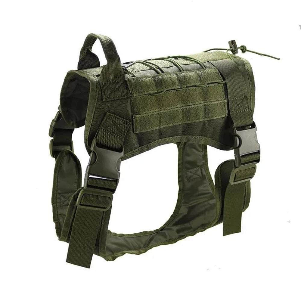 The TactiPup Dog Vest - Breathable Military-Style Harness for Active Dogs! 🐾🎖️